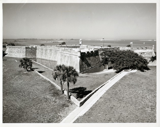 Castillo de San Marcos, facing Northeast, overlooking Matanzas Inlet - Front
