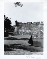 [1960] The northwest bastion of the Castillo de San Marcos, looking North, 1960