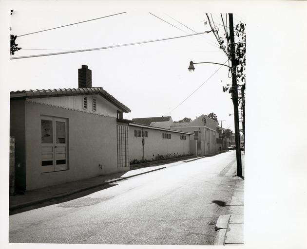 [Rear of Monson Motor Lodge from Charlotte Street, looking South] - 