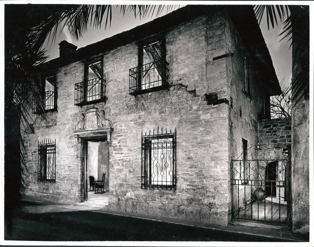 [Avero House at twilight from St. George Street, looking Northeast] - 