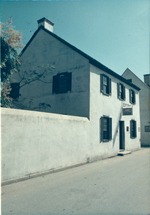[Oliveros House from St. George Street, looking Southeast, 1970]