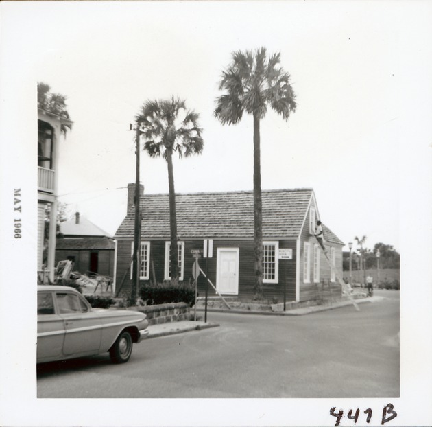 [Sims House from Charlotte Street, looking Northwest, 1966] - 