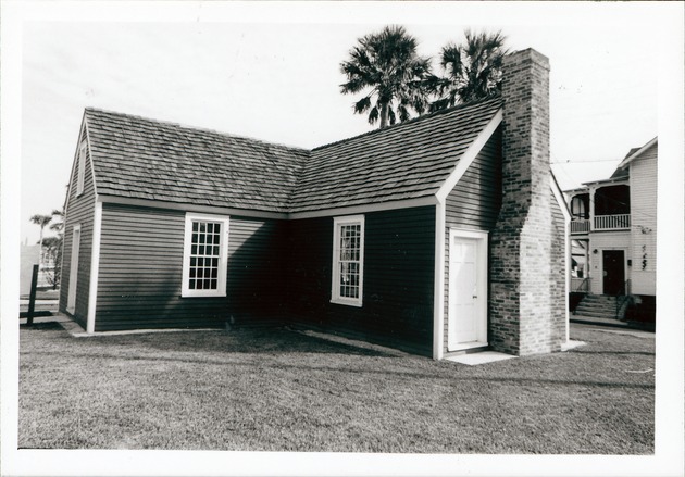 [Rear of Sims House, looking Southeast] - 