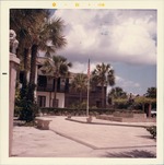 [Pan American Building from entrance of Hispanic Garden, looking Northeast, 1972]