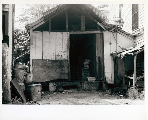 Rear of Weinsteins Grocery, St. George St. & Hypolita St. - 