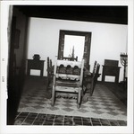 [Casa del Hidalgo interior with artifacts, 1971]