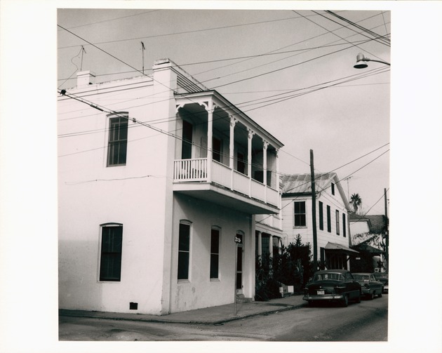 Regidor Clark House from the corner of Charlotte Street and Hypolita Street, looking Northwest - 