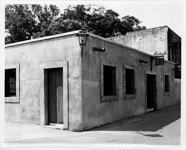 Sanchez de Ortigosa House from the corner of St. George Street and Cuna Street, looking Northwest