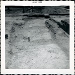 Archaeological excavations at the Tucker Lot, prior to the construction of the Carmona House, 1962