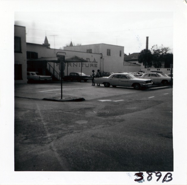 Model Land Co. Lot from the corner of St. George Street and Hypolita Street, looking Southwest