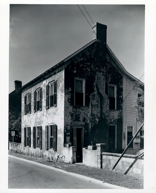 Marin House from Marine Street, looking Northeast, 1958