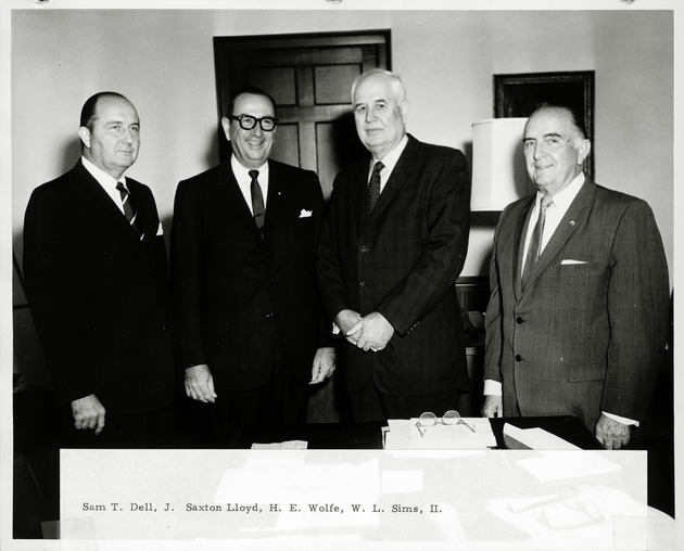 Sam T. Dell, J. Saxton Lloyd, H. E. Wolfe, W. L. Sim, II.