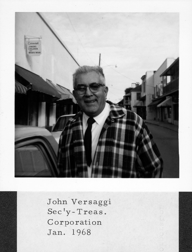 John Versaggi, 1968