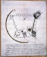 Plan of the old fort in San Agustin, called San Marcos