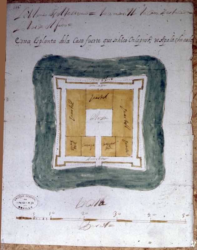 Fort of Apalachecolo, 1690