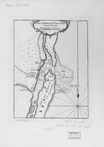 Plan du Port de St. Augustin dans la Florida