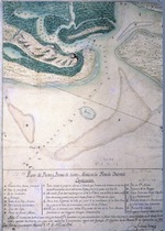 Plano del Puerto y Barra de Santa Maria en la Florida Oriental, Antonio Conesa Copy