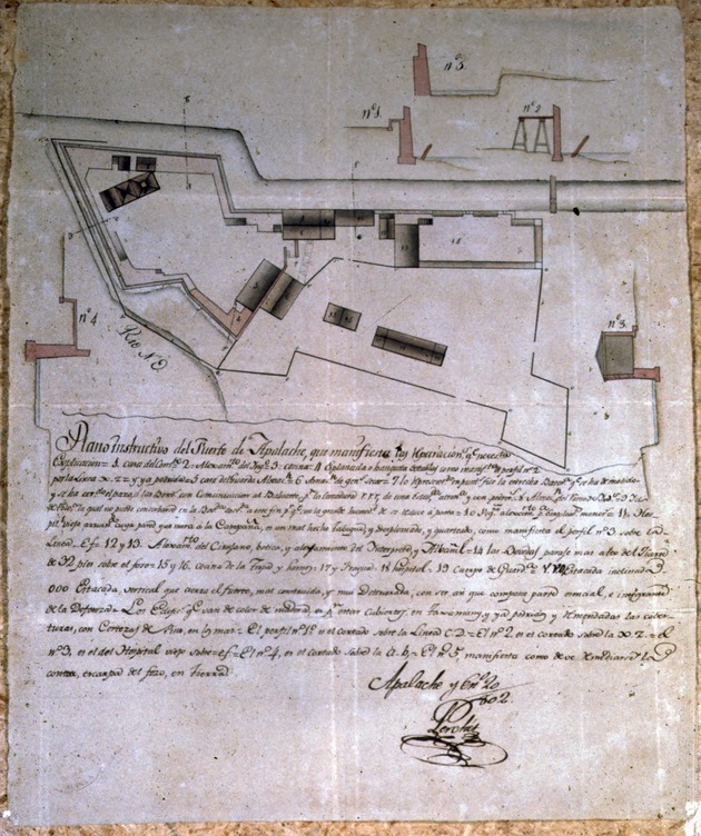 Fort Apalache, 1802