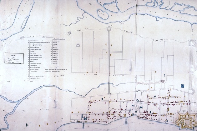 Plan of City of St. Augustine copied from a drawing made in 1831