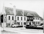 [1969] Northern façade of Government House taken near the intersection of Cathedral Street and St. George Street, looking Southwest, 1969
