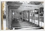 Constructing the Peso de Burgo House, interior framing as seen from the North room, looking South, 1973