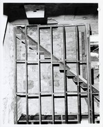 New service stairs in the Peña-Peck House, 1969