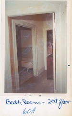 [1968] Second floor bathroom in the Peña-Peck House, 1968