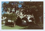East loggia and of the Peña-Peck House from the courtyard, looking West, 1968