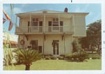 [1968] South façade and balcony from south garden, looking North, 1968