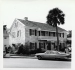 The Worth House, reconstructed, seen from Bay Street looking Southwest, 1962