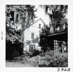 [1966] MacMillan House from the rear yard of the neighboring house, looking Northeast, 1966