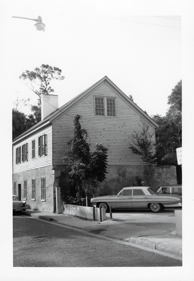 The MacMillan House from St. George Street, looking Southwest, ca. 1970