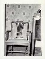 MacMillan chair in the MacMillan House, 1960