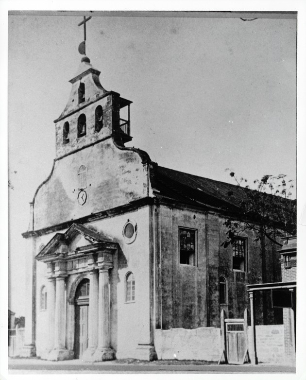 The Cathedral as seen from Cathedral Place, looking Northwest, ca. 1880