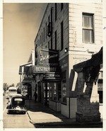Del Monico Restaurant on the corner of King Street and Aviles Street with the Knotty Pine Bar behind, both will eventually be demolished for the construction of the Wakeman House, looking East, 1963