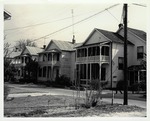 Houses along the south of Cuna Street near the intersection with St. George Street, looking Southeast, 1962