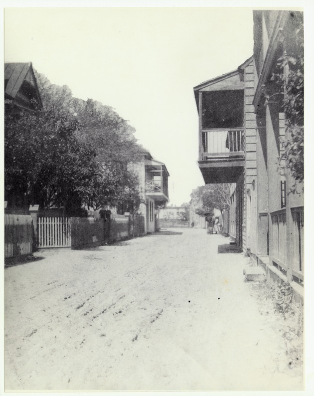 Marine Street, looking South toward the intersection with St. Francis Street, ca. 1900