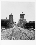 City Gate and a view down St. George Street, looking South, ca. 1864