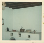 [1966] Interior view of the kitchen at Ribera House, 1966