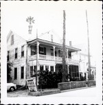 The Bennet House prior to demolition from St. George Street, looking Southeast
