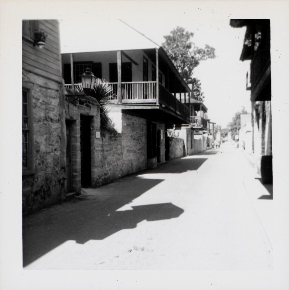 Arrivas House and a view down St. George Street, looking North