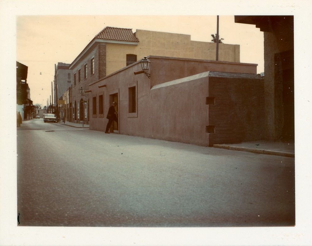 Sanchez de Ortigosa House from St. George Street, looking South, 1967