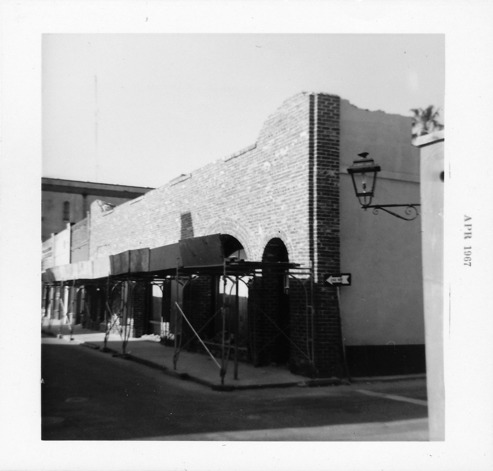 Demolition of Musical Museum (Bitto Building) prior to the reconstruction of the Benet Store, March-May, 1967 - 