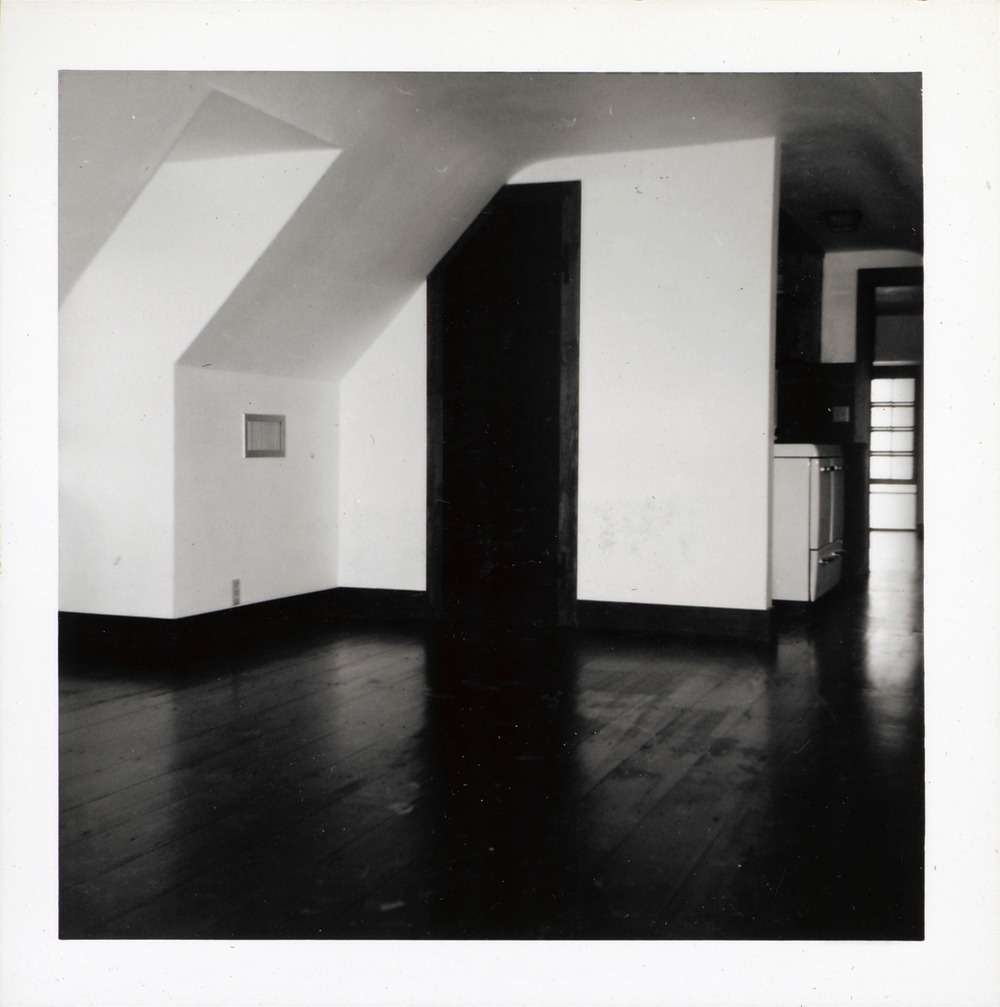 Views of the upstairs apartment in the Benet Store, 1967 - 