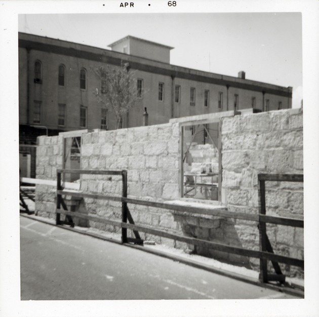 Construction of the Ortega House on St. George Street, April 1968 - 