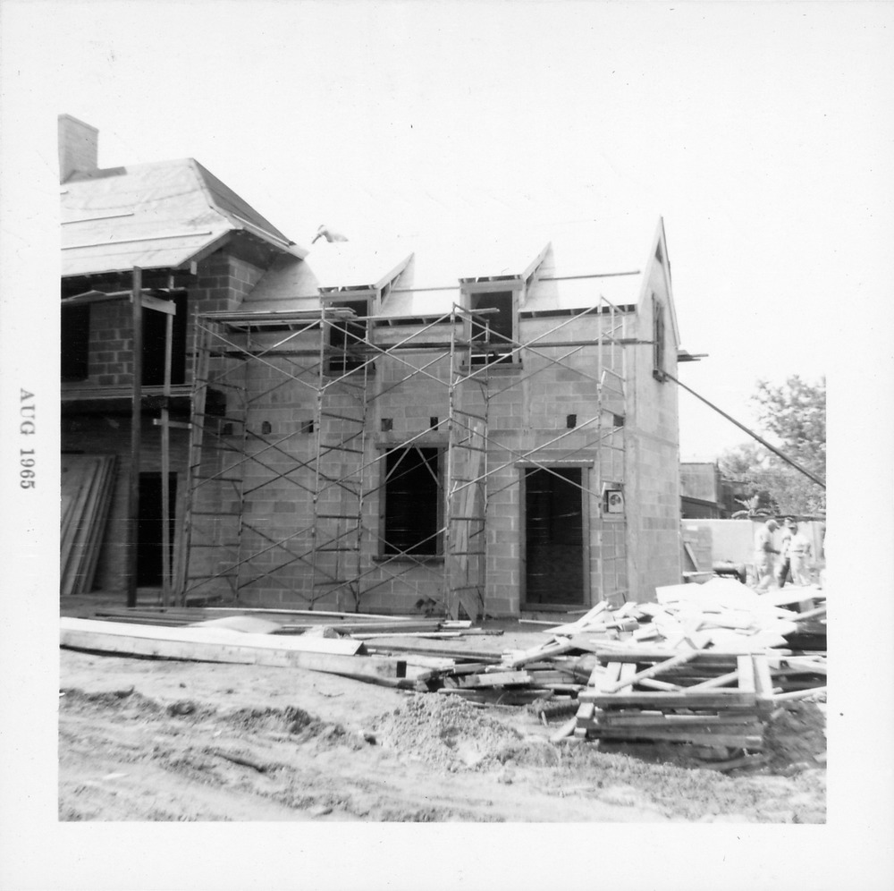 Construction of the Marin-Hassett House, 1965 - 