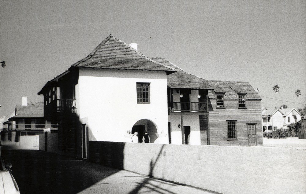 Marin-Hassett House from St. George Street, looking Northeast, 1965