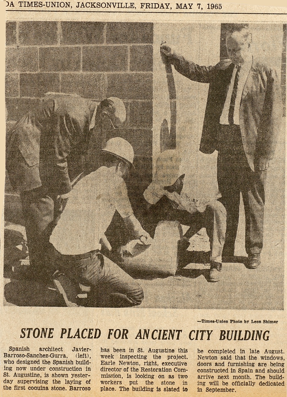 Stone Placed For Ancient City Building