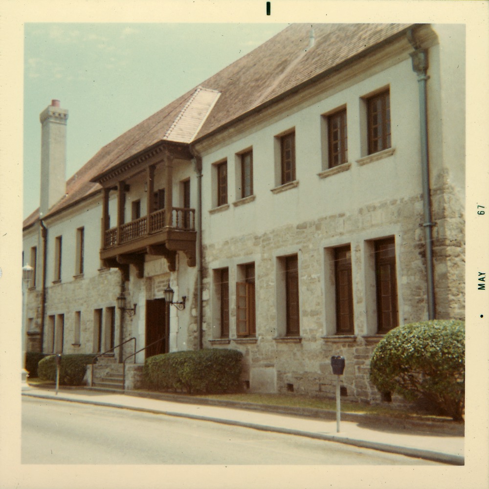 Government House from Cathedal Place, looking Southeast, 1967