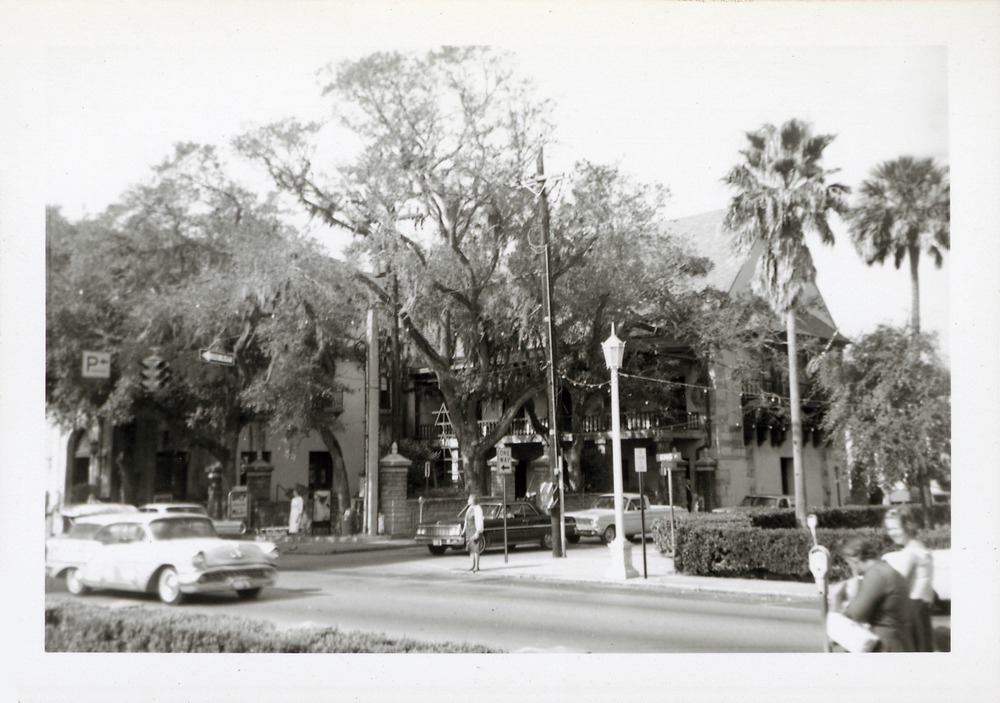 Government House from corner of King Street and St. George Street, looking Northwest